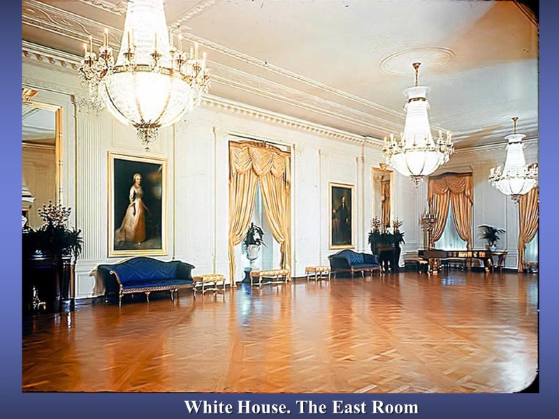 White House. The East Room